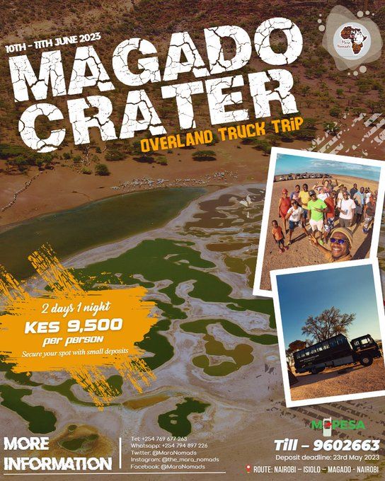 Magado Crater Overland Truck Group Tour